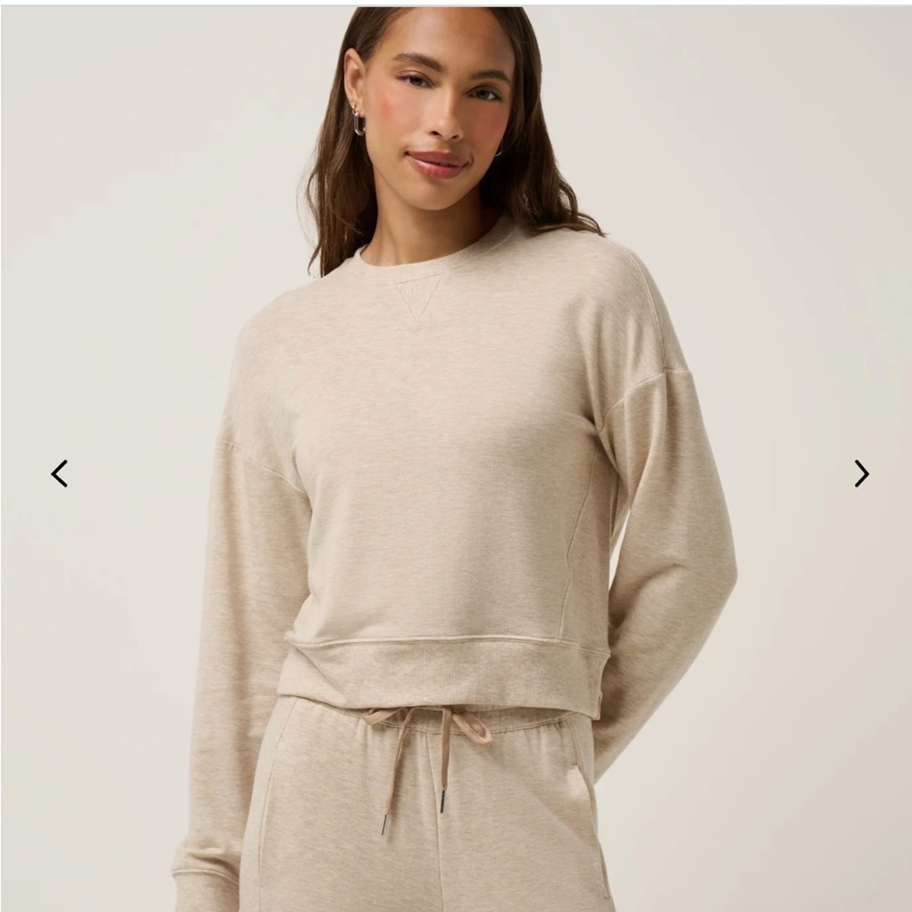 Travis Mathew Cloud Terry Crew Sweatshirt